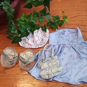 🧸 4/ $20 🧸 Build-A-Bear Purple Dress Outfit